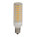T1973 LED Leuchtmittel Röhre T19x73 7W E14 klar 820lm warmweiß 3000K