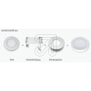 mlight LED-Ein- und Anbaupanel weiß IP44 3000K 18W rund 81-3112 dimmbar