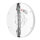 mlight LED-Halbeinbaupanel CCT mit Bewegungsmelder, weiß 230V, Abstr.<110°, 81-4038