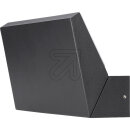 mlight LED-Außenwandleuchte schwarz IP65 3000K 13W 81-5060