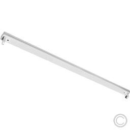 mlight Lichtleiste für LED-Röhre L1200mm, weiß (1x G13), 81-1058 (86-1000, OS-OSL11205-00)