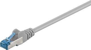 20m goobay Patchkabel Cat.6a S/FTP grau (10 Gbit/s/ 500 MHz)  94139