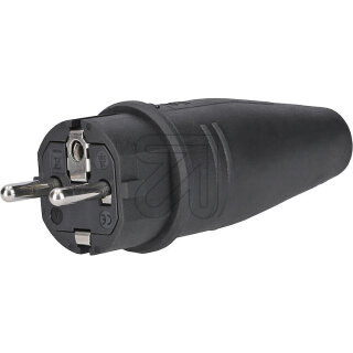 EGB 065420 EGB Gummi-Stecker schwarz 100000620 / 1507