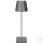 SIGOR NUINDIE LED Akku-Tischleuchte USB-C 380mm graphitgrau 2,2W FlexMood 2200K/2700K IP54 168/197lm Ra85