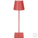 SIGOR NUINDIE LED Akku-Tischleuchte USB-C 380mm feuerrot 2,2W FlexMood 2200K/2700K IP54 168/197lm Ra85