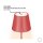 SIGOR NUINDIE LED Akku-Tischleuchte USB-C 380mm feuerrot 2,2W FlexMood 2200K/2700K IP54 168/197lm Ra85