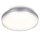 B.K.Licht LED Deckenleuchte Silber/Titan rund Ø29cm 12W 1200lm warmweiß 3000K