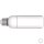 EGB 54186000 LED-Röhrenlampe matt E27 7W 806lm 2700K
