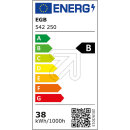 EGB 54225000 HID-T-LED-Lampe E27 klar, 3000K 38W 7200lm
