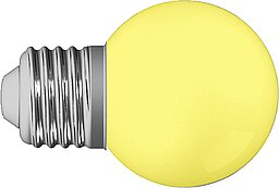 EGB 54237000 LED Tropfenlampe IP44 E27 1W gelb