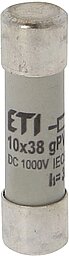 20x KELECTRIC PV Zylindersicherung, 10x38 1000V DC, 10A Betriebsklasse: gPV, 30kA, 291010