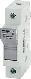 KELECTRIC Sicherungshalter für 10X38 Zylindersicherung 1pol. 1000V DC, 251055