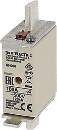 3x KELECTRIC NH Sicherung Größe 000, 500V AC, 100A 140690