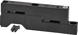 10x KELECTRIC Sammelschienen-Niveauträger 2-polig, 60mm System PE/N Träger a. anschraubbar 5/10mm Schienen,106005