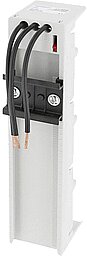 2x KELECTRIC Geräte-Adapter 16A, 2,5mm², 60mm System 1 Tragschiene 45mm, 207mm lang, 106520