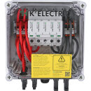 KELECTRIC Generatoranschlusskasten 2x2, T1+T2, 2MPP, 4...
