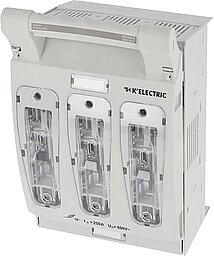 KELECTRIC NH 1 Reiter-Lasttrennschalter 250A 3pol., KE Abgang unten, Anschlusschr. M10, 208110
