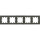 Panasonic Karre Plus 55 Abdeckrahmen 5-fach anthrazit