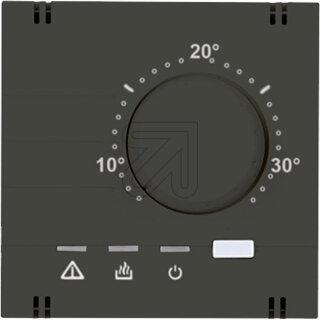 Panasonic Thermostat Analog Abdeckung anthrazit 55x55