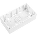 Panasonic Plus 55 Aufputzgehäuse 2-fach WDTC07929WH-EU1