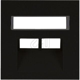 Panasonic Plus 55 Zentralschreibe 2xUAE matt schwarz