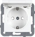 Panasonic Plus 55 Steckdose mit Klappdeckel beschriftbar...
