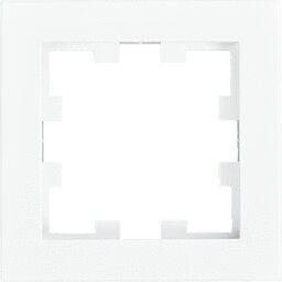 Panasonic Karre Plus 55 Abdeckrahmen 1-fach weiß WDTF00012WH-EU1