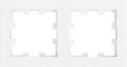Panasonic Karre Plus 55 Abdeckrahmen 2-fach weiß WDTF00022WH-EU1