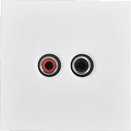 Panasonic Plus 55 Abdeckung Lautsprecher-Steckdose weiß WDTR05601WH-EU1