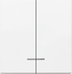 Panasonic Plus 55 Serienwippe weiß mit Kalotte klar WDTR00581WH-EU1
