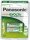2x Panasonic-Akku Mignon Evolta P-6/2B1900 HHR-3MVE/2BC