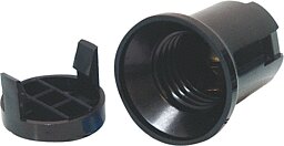 10x EGB Illuketten-Fassung E27 m. Aufrastdeckel