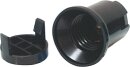 10x EGB Illuketten-Fassung E27 m. Aufrastdeckel