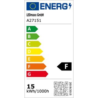 A27151 LED Leuchtmittel AGL 15W = 100W E27 1490lm warmweiß 2700K