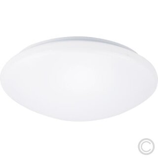 EGB 65315500 LED Sensor-Kunststoffleuchte IP44 D330mm 3000K 18W 1700lm