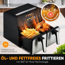 Profi-Cook Doppel-Heißluft-Friteuse PC-FR 1287 H