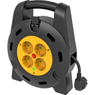 EGB Kabeltrommel 10m mit 4 Schutzkontaktsteckdosen GB04A-10-1.5 /3G1.5X10M