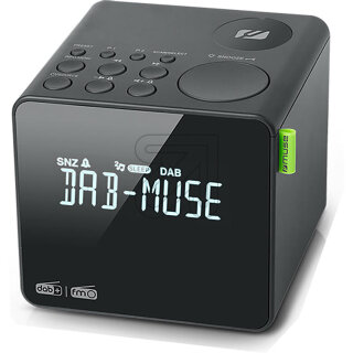 MUSE DAB-Uhrenradio mit RDS M-187 CDB