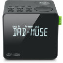 MUSE DAB-Uhrenradio mit RDS M-187 CDB