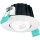Sylvania 0005363 LED Einbaustrahler IP65 5,4W DIM, CCT, weiß 230V, Abstr.< 38°, dimmbar, schwenkbar