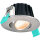 Sylvania 0005365 LED Einbaustrahler IP65 5,4W DIM, CCT, chrom 230V, Abstr.< 38°, dimmbar, schwenkbar