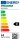 Sylvania 0029591 TOLEDO AGL A60 E27 9,5W 1055LM 865 SL