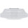 Sylvania 0051693 LED-Raster-Anbauleuchte Sylmaster 2xG13 L1500mm weiß, für 2x LED-Röhre T8 L1,5m,