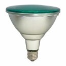 PAR389 LED PAR38 Glas Reflektor 15W = 75W E27 IP65 Grün