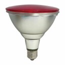 PAR386 LED PAR38 Glas Reflektor 15W = 75W E27 IP65 Rot