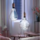 WiZ Smart LED Filament A160 BigDrop 6,5W = 25W E27 Gold 390lm CCT 2000K-5000K dimmbar App Google Alexa WiFi