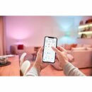 2x WiZ Smart LED A60 Birnen 8W = 60W E27 matt 806lm warmweiß 2700K dimmbar App Google Alexa WiFi