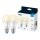 2x WiZ Smart LED A60 Birnen 8W = 60W E27 matt 806lm warmweiß 2700K dimmbar App Google Alexa WiFi