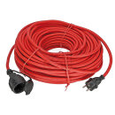 EGB 042660 Gummi-Verlängerung H07RN-F 3G1,5 rot 50m