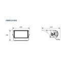 LeuchTek FLF-600W-NW Hochleitungsscheinwerfer 600W 4000K...